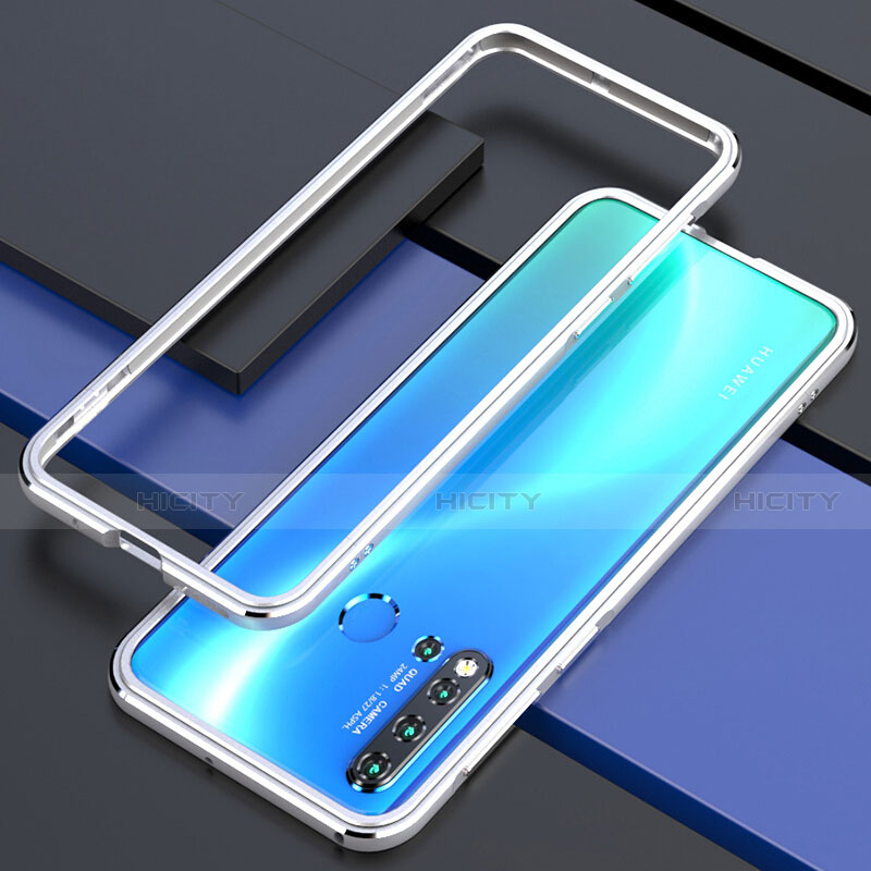 Custodia Lusso Alluminio Laterale Cover T01 per Huawei P20 Lite (2019)