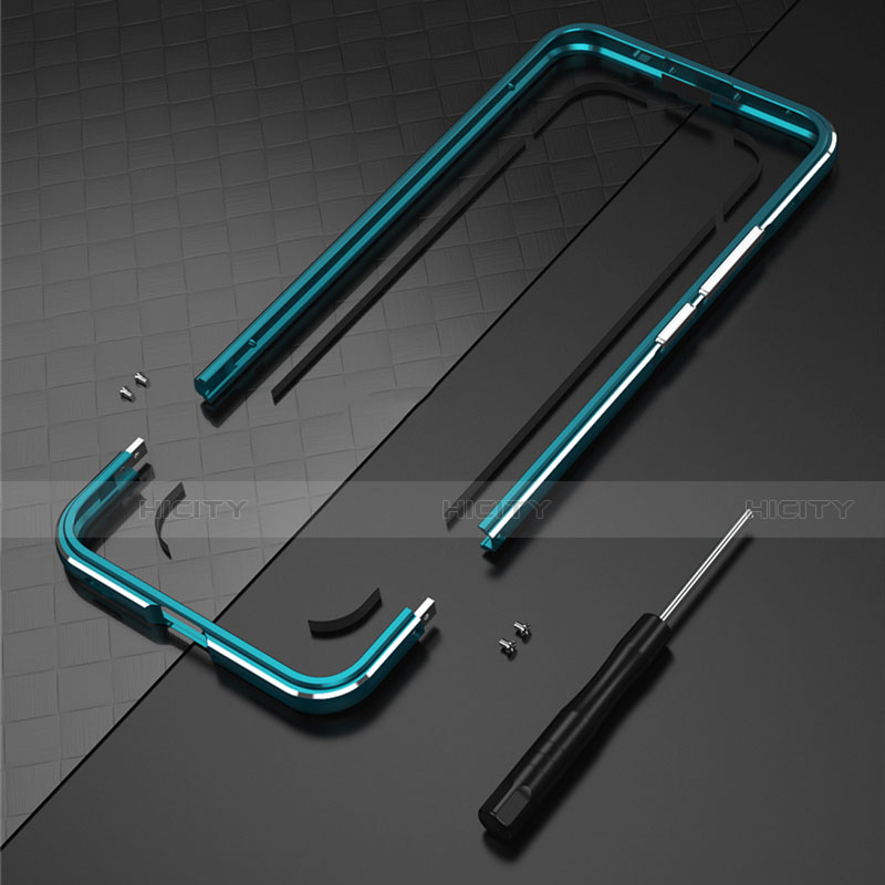 Custodia Lusso Alluminio Laterale Cover T02 per Huawei Nova 7 SE 5G