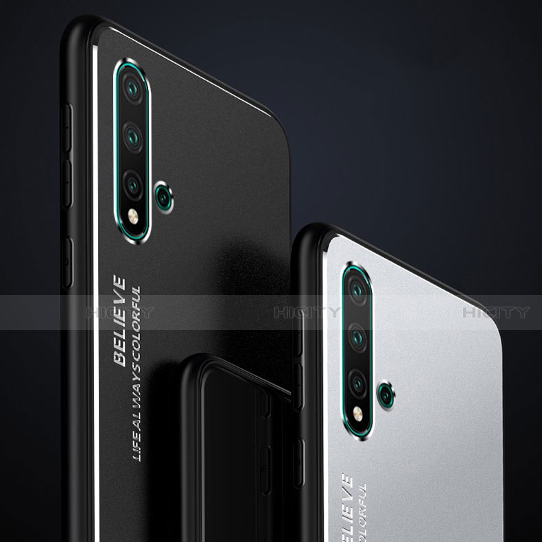 Custodia Lusso Alluminio Laterale Cover T03 per Huawei Nova 5