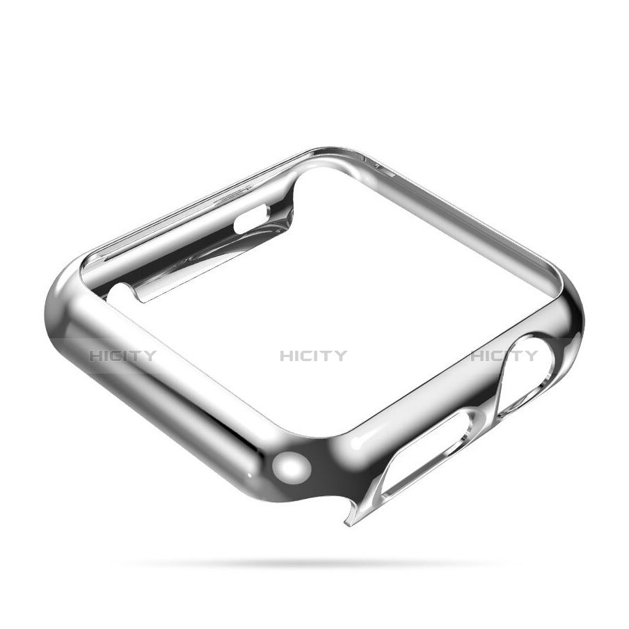 Custodia Lusso Alluminio Laterale per Apple iWatch 38mm Argento