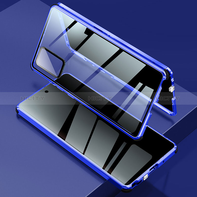 Custodia Lusso Alluminio Laterale Specchio 360 Gradi Cover LK2 per Samsung Galaxy Note 20 5G