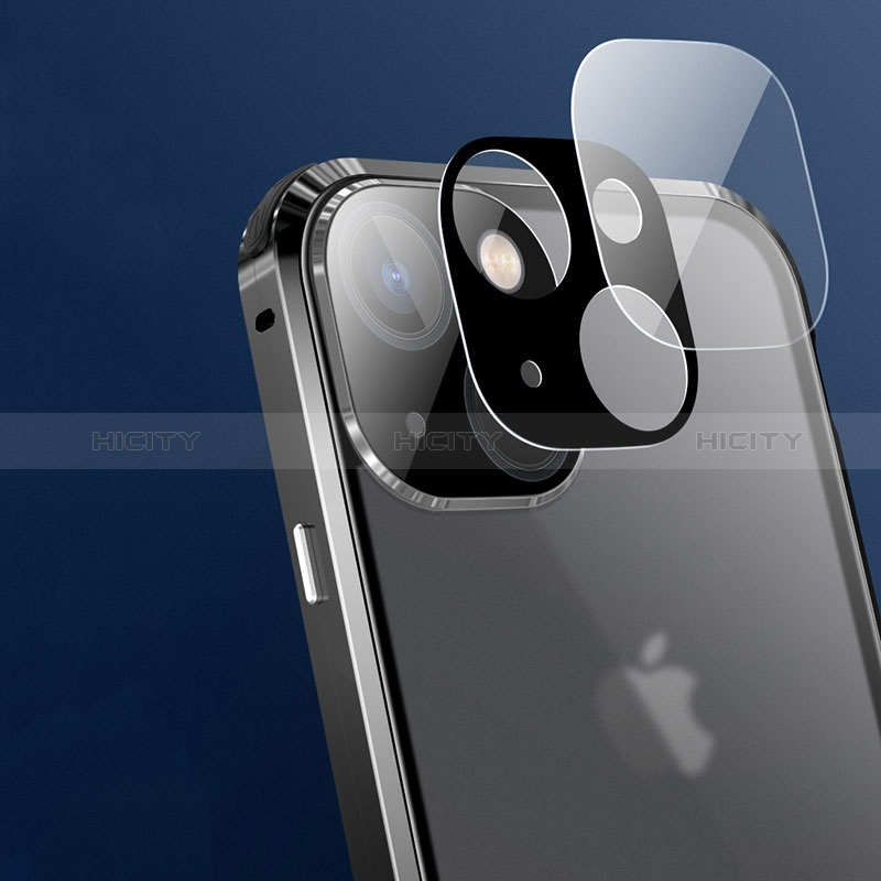 Custodia Lusso Alluminio Laterale Specchio 360 Gradi Cover LK3 per Apple iPhone 14