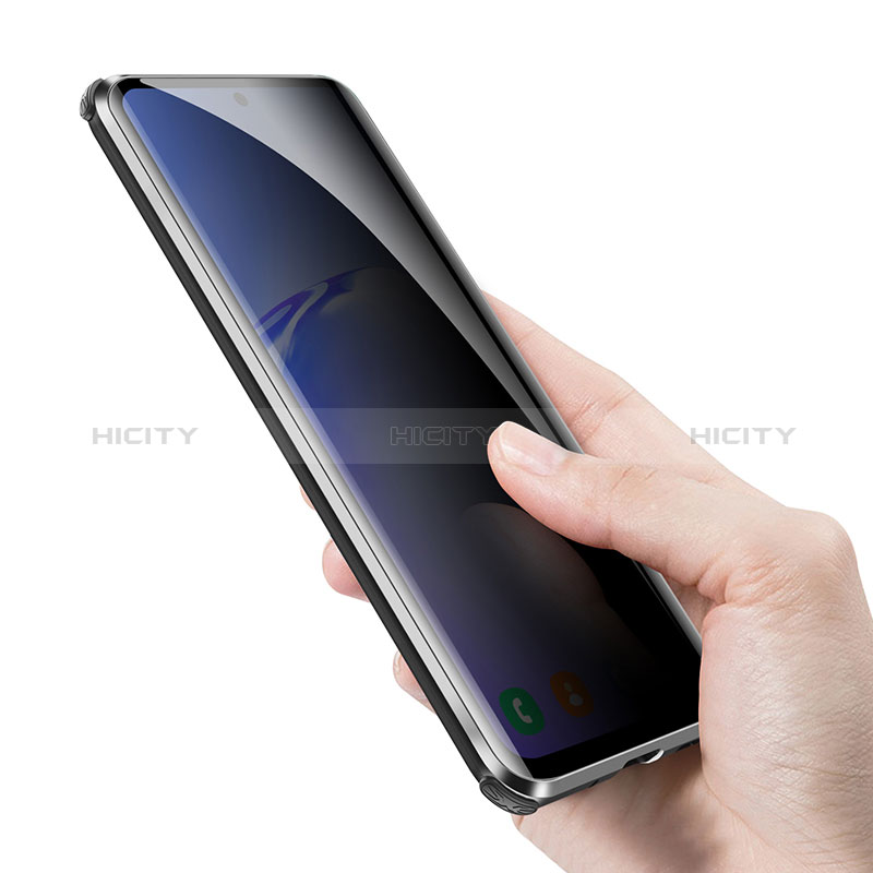 Custodia Lusso Alluminio Laterale Specchio 360 Gradi Cover LK4 per Samsung Galaxy S20 Plus 5G