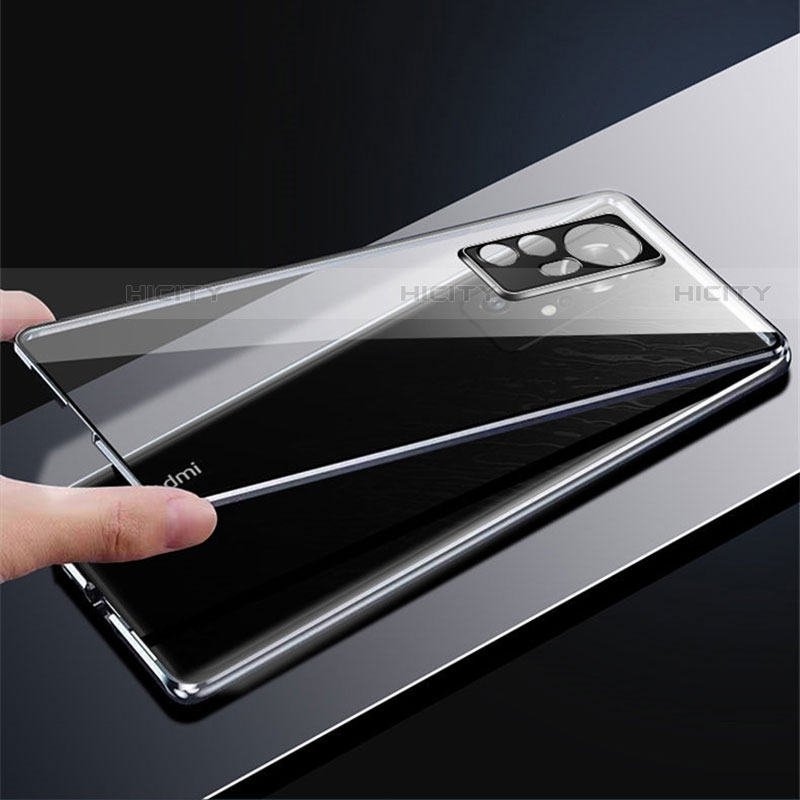 Custodia Lusso Alluminio Laterale Specchio 360 Gradi Cover M01 per Xiaomi Mi 12 Pro 5G