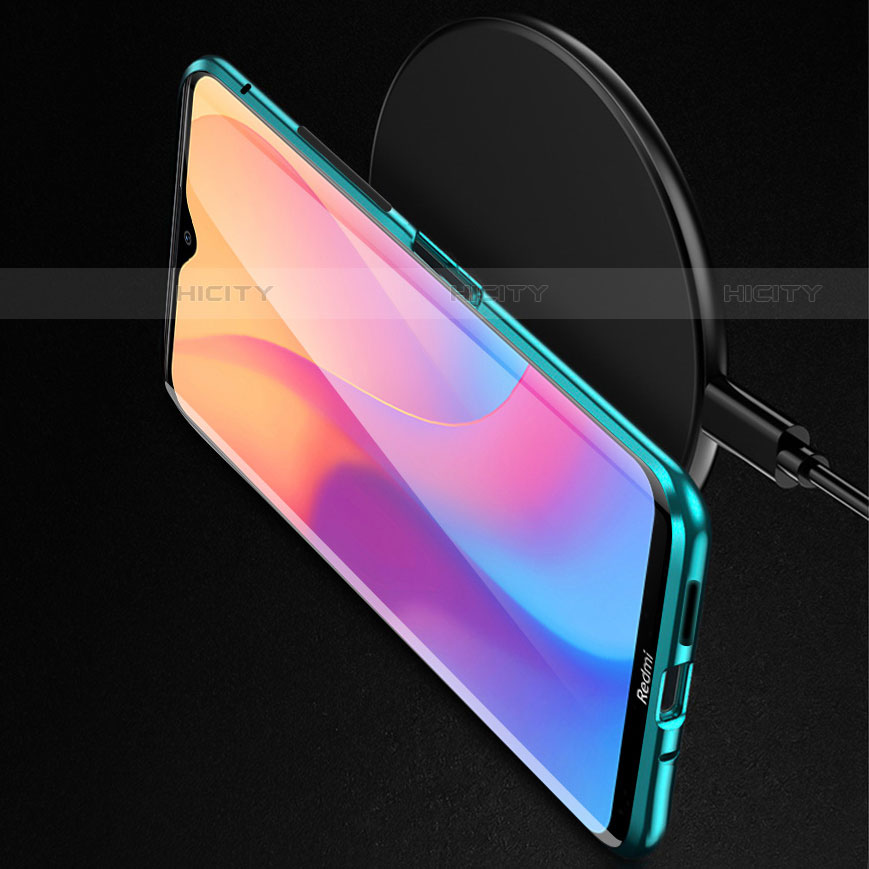 Custodia Lusso Alluminio Laterale Specchio 360 Gradi Cover M01 per Xiaomi Redmi 8A