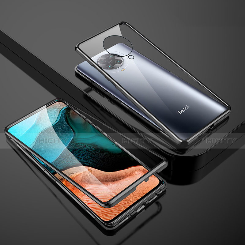 Custodia Lusso Alluminio Laterale Specchio 360 Gradi Cover M01 per Xiaomi Redmi K30 Pro Zoom
