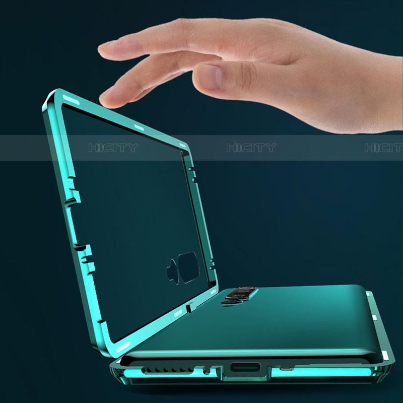 Custodia Lusso Alluminio Laterale Specchio 360 Gradi Cover M02 per Xiaomi Mi 10