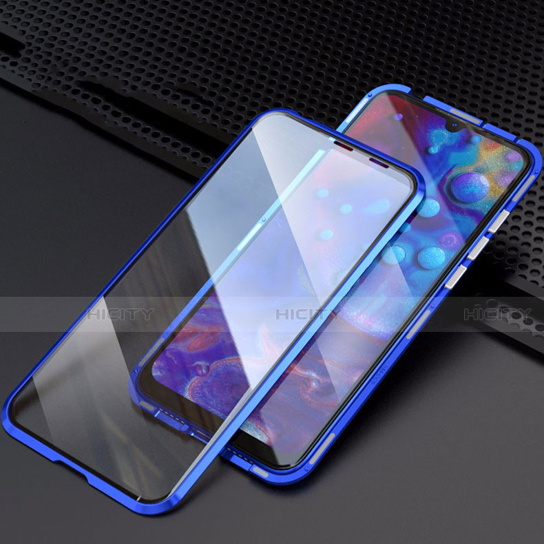 Custodia Lusso Alluminio Laterale Specchio 360 Gradi Cover M03 per Xiaomi CC9e