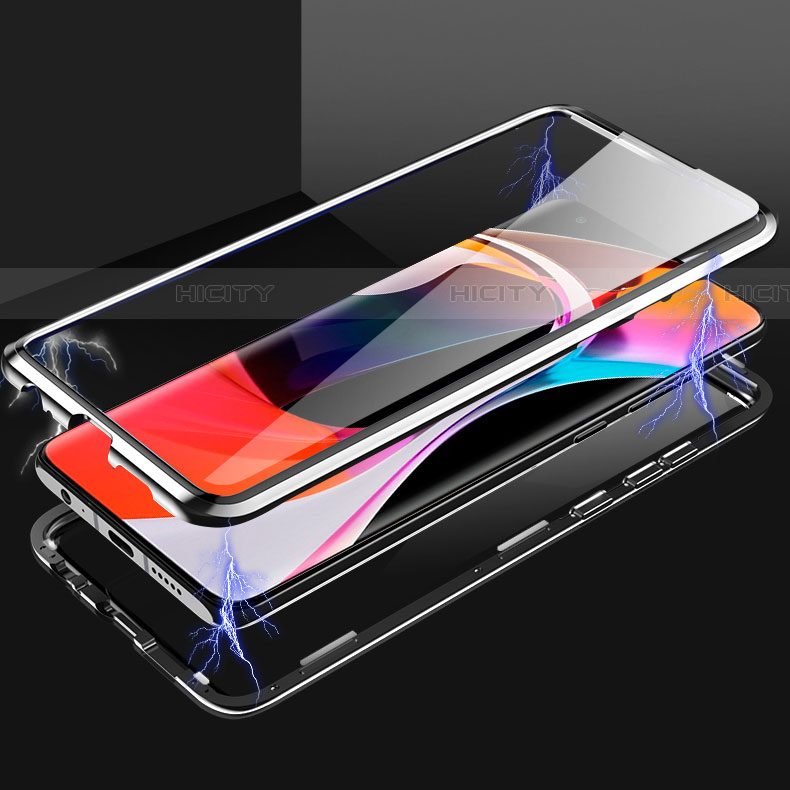 Custodia Lusso Alluminio Laterale Specchio 360 Gradi Cover M03 per Xiaomi Mi 10