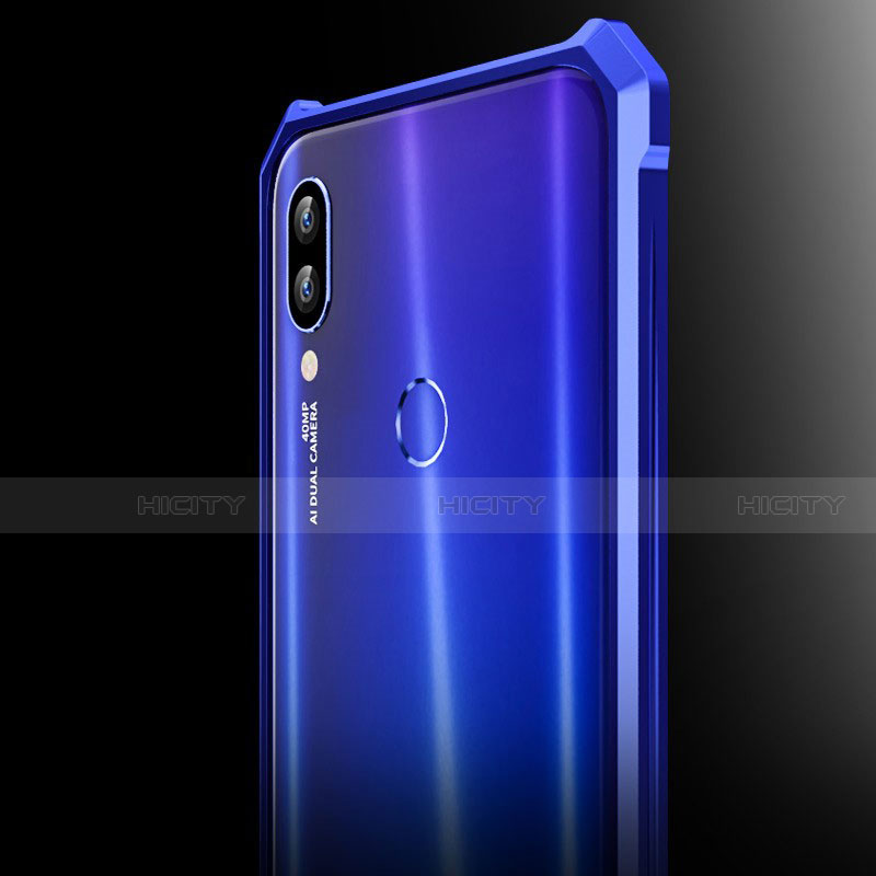 Custodia Lusso Alluminio Laterale Specchio 360 Gradi Cover M03 per Xiaomi Redmi Note 7