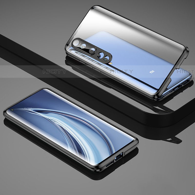 Custodia Lusso Alluminio Laterale Specchio 360 Gradi Cover M04 per Xiaomi Mi 10 Pro