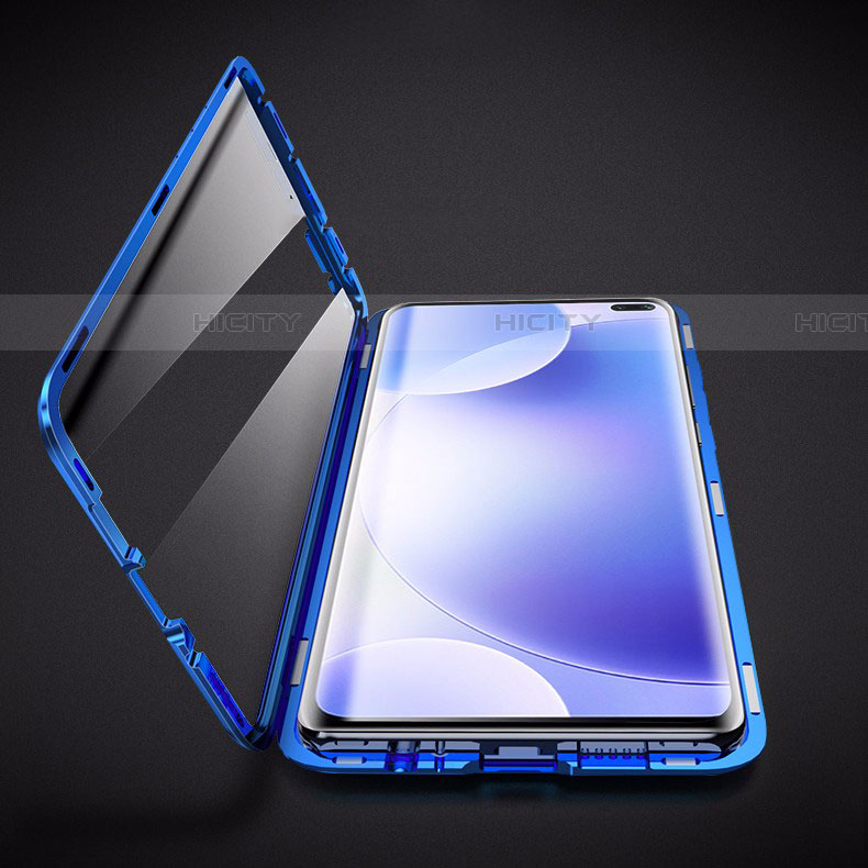 Custodia Lusso Alluminio Laterale Specchio 360 Gradi Cover M04 per Xiaomi Redmi K30 4G