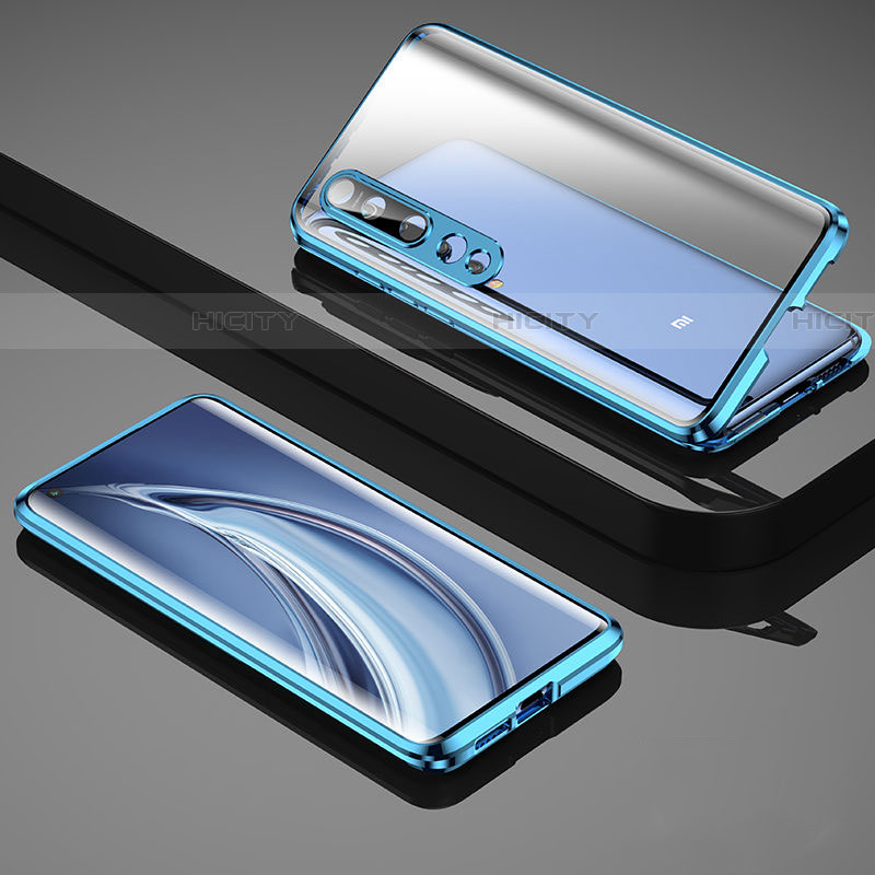 Custodia Lusso Alluminio Laterale Specchio 360 Gradi Cover M08 per Xiaomi Mi 10
