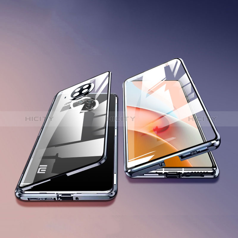 Custodia Lusso Alluminio Laterale Specchio 360 Gradi Cover P01 per Xiaomi Mi 10i 5G