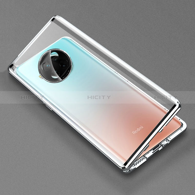 Custodia Lusso Alluminio Laterale Specchio 360 Gradi Cover P02 per Xiaomi Mi 10T Lite 5G