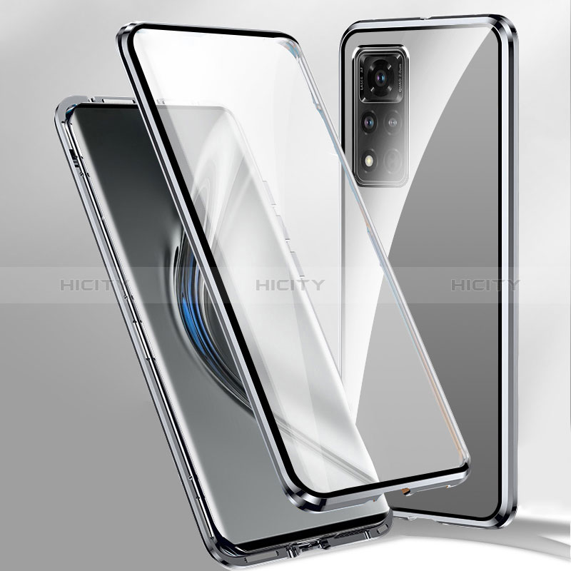Custodia Lusso Alluminio Laterale Specchio 360 Gradi Cover P02 per Xiaomi Redmi Note 11 Pro+ Plus 5G