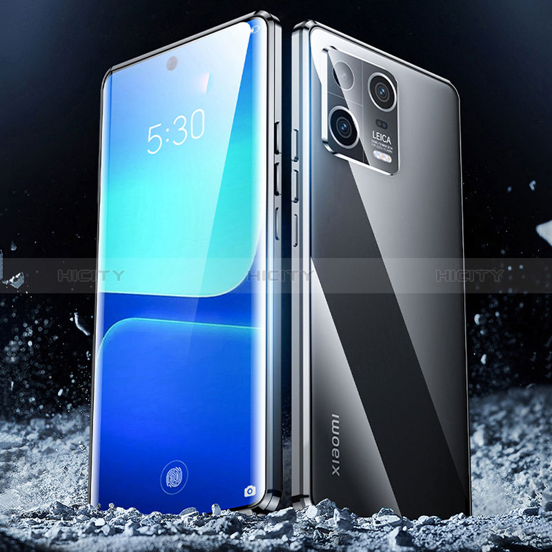 Custodia Lusso Alluminio Laterale Specchio 360 Gradi Cover P03 per Xiaomi Mi 13 5G