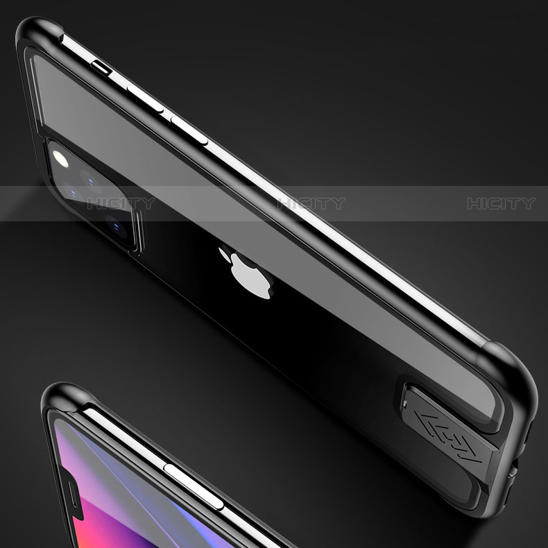 Custodia Lusso Alluminio Laterale Specchio 360 Gradi Cover per Apple iPhone 11 Pro Max