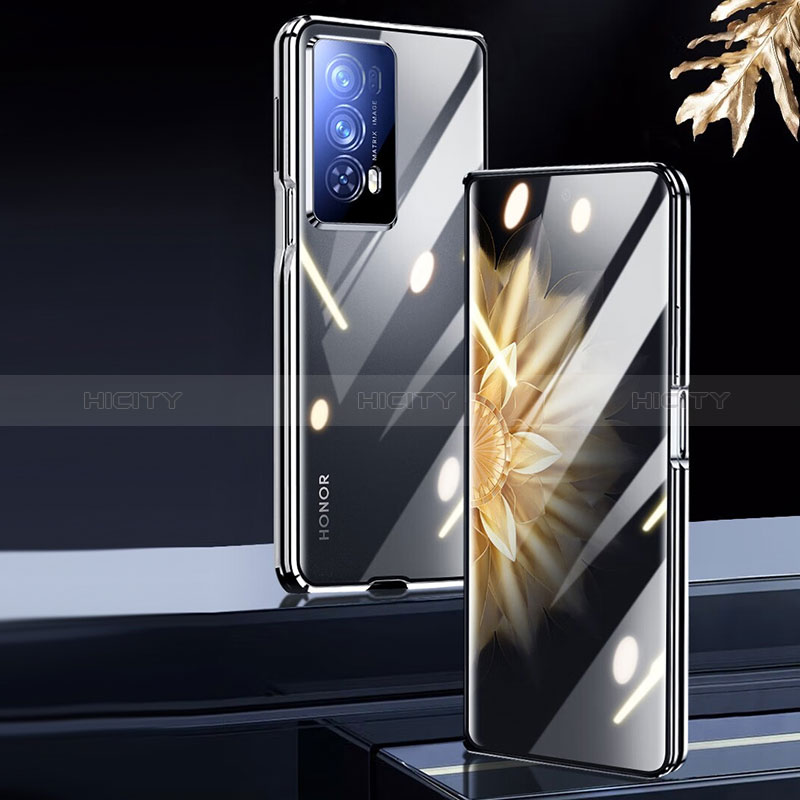 Custodia Lusso Alluminio Laterale Specchio 360 Gradi Cover per Huawei Honor Magic V2 5G