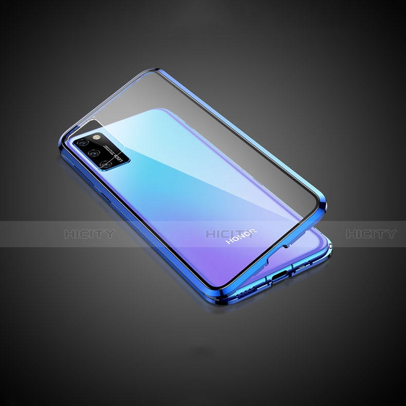 Custodia Lusso Alluminio Laterale Specchio 360 Gradi Cover per Huawei Honor View 30 Pro 5G