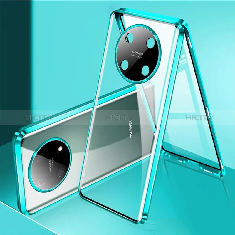 Custodia Lusso Alluminio Laterale Specchio 360 Gradi Cover per Huawei Nova Y90