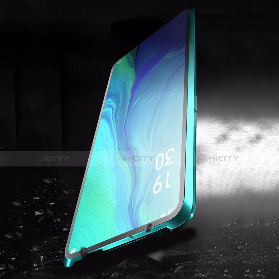 Custodia Lusso Alluminio Laterale Specchio 360 Gradi Cover per Oppo K3