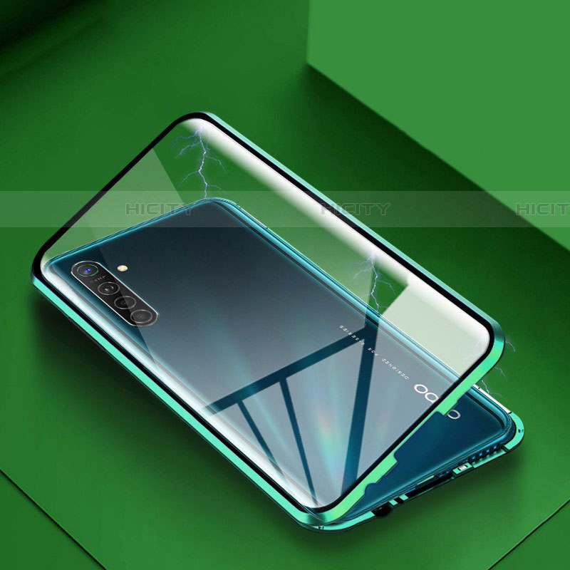 Custodia Lusso Alluminio Laterale Specchio 360 Gradi Cover per Oppo K5