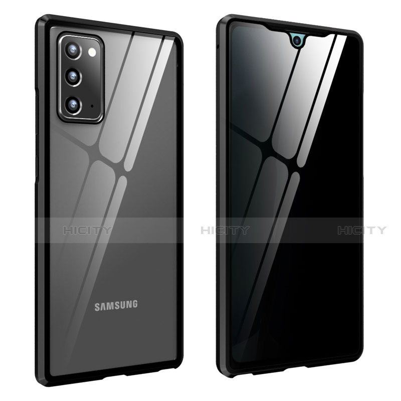 Custodia Lusso Alluminio Laterale Specchio 360 Gradi Cover per Samsung Galaxy Note 20 5G