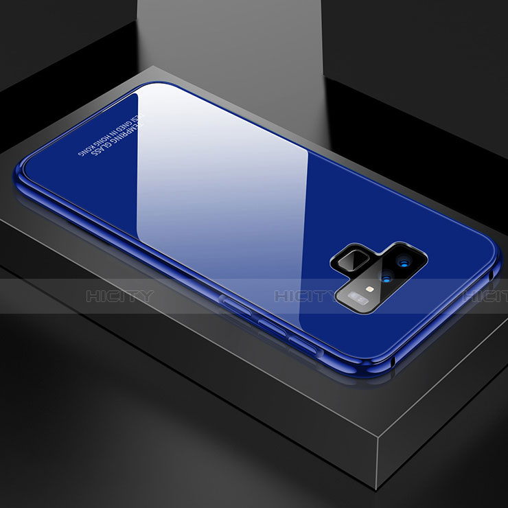 Custodia Lusso Alluminio Laterale Specchio 360 Gradi Cover per Samsung Galaxy Note 9