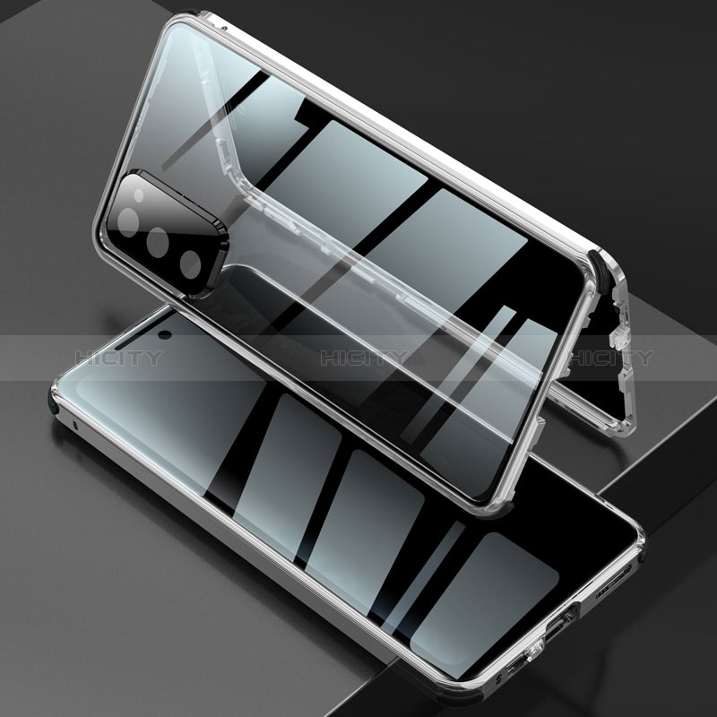Custodia Lusso Alluminio Laterale Specchio 360 Gradi Cover per Samsung Galaxy S20 Lite 5G