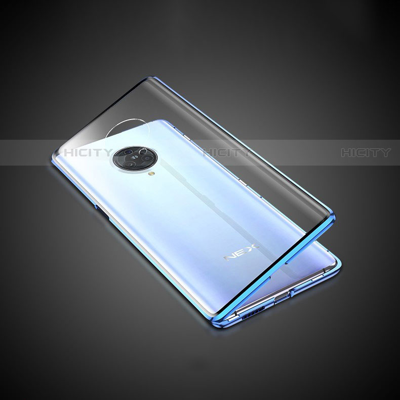 Custodia Lusso Alluminio Laterale Specchio 360 Gradi Cover per Vivo Nex 3