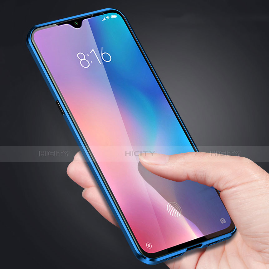 Custodia Lusso Alluminio Laterale Specchio 360 Gradi Cover per Xiaomi CC9e