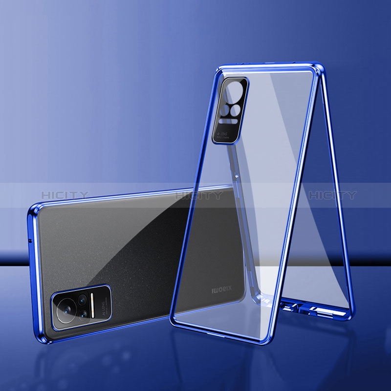 Custodia Lusso Alluminio Laterale Specchio 360 Gradi Cover per Xiaomi Civi 5G