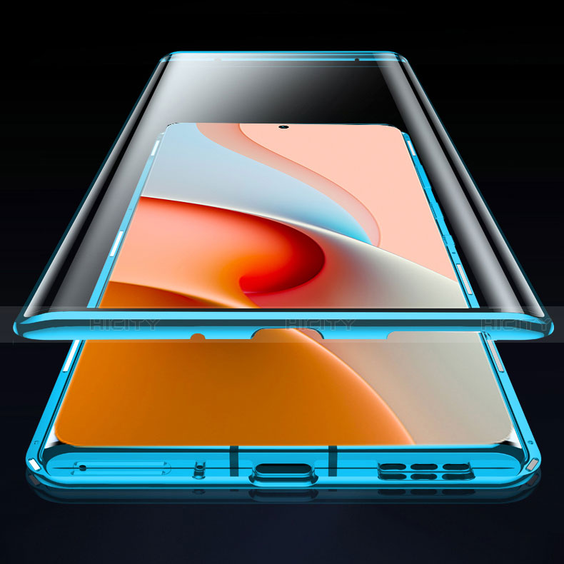 Custodia Lusso Alluminio Laterale Specchio 360 Gradi Cover per Xiaomi Mi 10i 5G