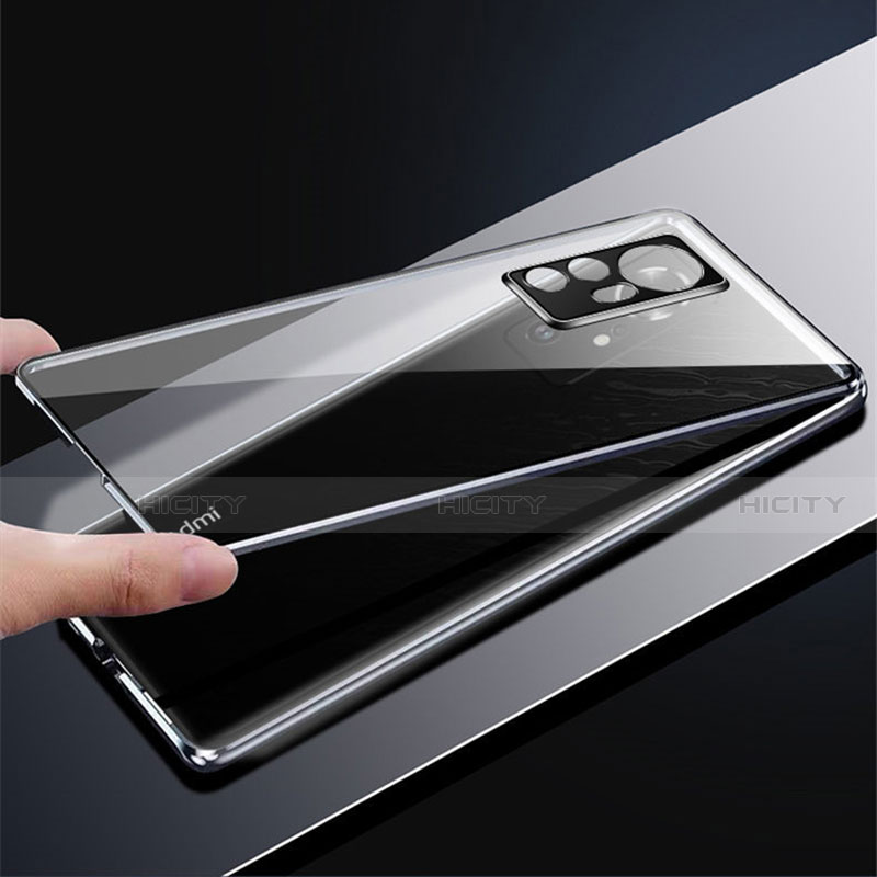 Custodia Lusso Alluminio Laterale Specchio 360 Gradi Cover per Xiaomi Mi 12 5G