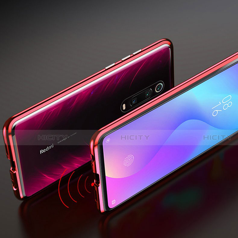 Custodia Lusso Alluminio Laterale Specchio 360 Gradi Cover per Xiaomi Mi 9T