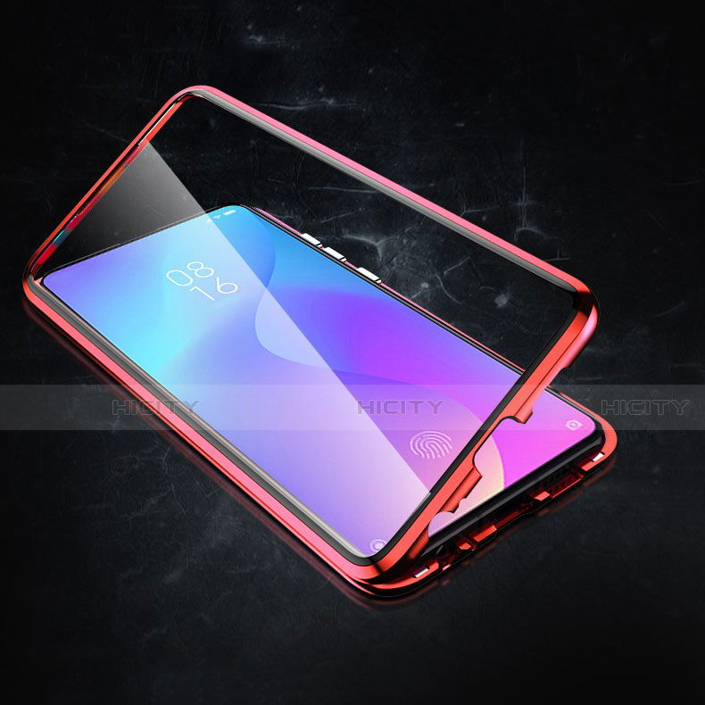 Custodia Lusso Alluminio Laterale Specchio 360 Gradi Cover per Xiaomi Mi 9T