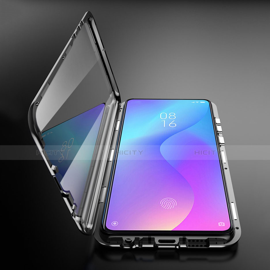 Custodia Lusso Alluminio Laterale Specchio 360 Gradi Cover per Xiaomi Mi 9T Pro