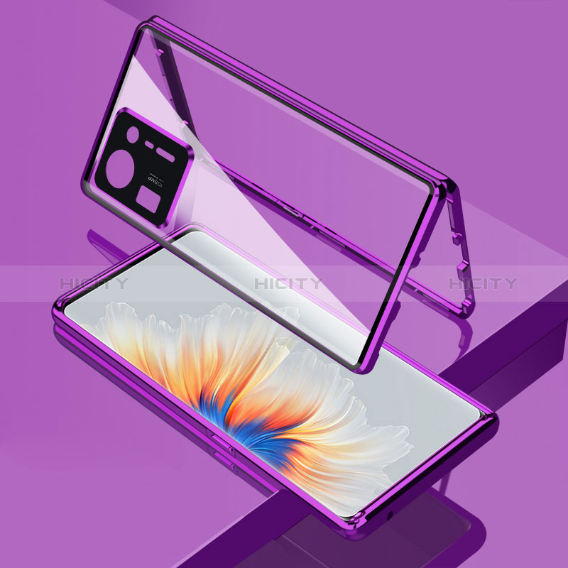 Custodia Lusso Alluminio Laterale Specchio 360 Gradi Cover per Xiaomi Mi Mix 4 5G