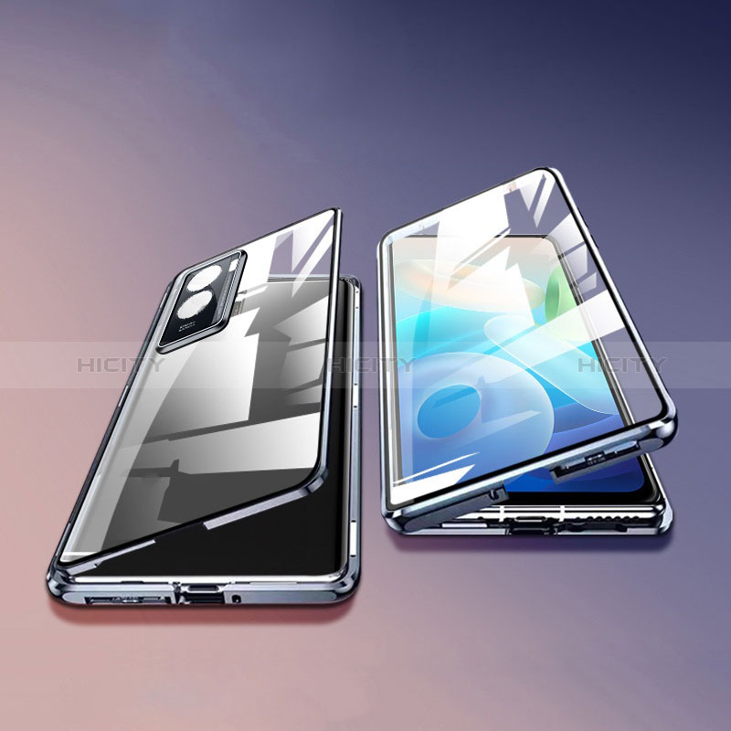 Custodia Lusso Alluminio Laterale Specchio 360 Gradi Cover per Xiaomi Redmi A2