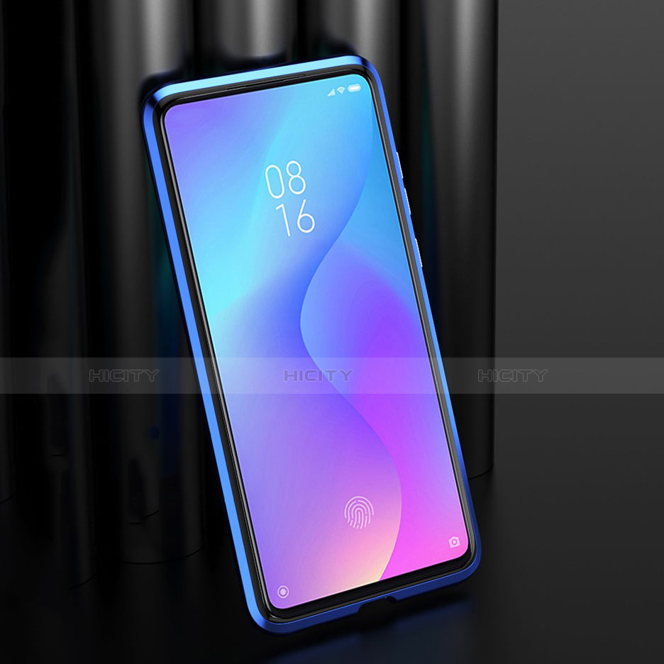 Custodia Lusso Alluminio Laterale Specchio 360 Gradi Cover per Xiaomi Redmi K20