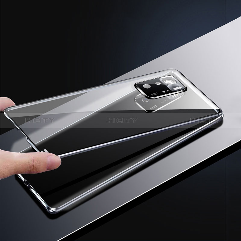 Custodia Lusso Alluminio Laterale Specchio 360 Gradi Cover per Xiaomi Redmi Note 10T 5G