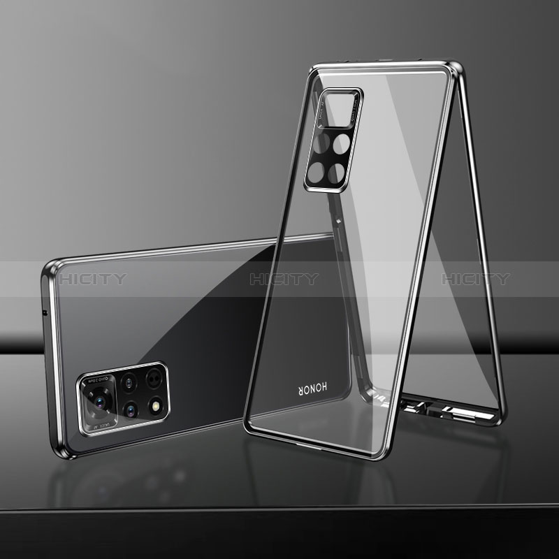 Custodia Lusso Alluminio Laterale Specchio 360 Gradi Cover per Xiaomi Redmi Note 11 4G (2022)