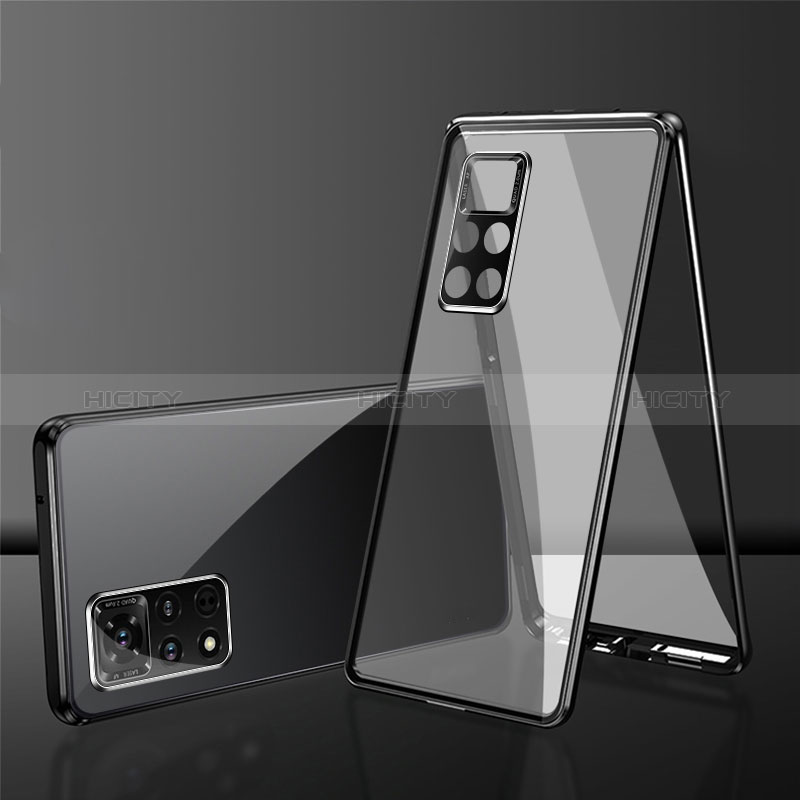 Custodia Lusso Alluminio Laterale Specchio 360 Gradi Cover per Xiaomi Redmi Note 11 Pro 5G