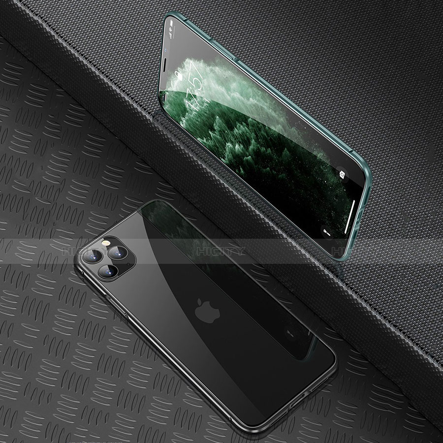 Custodia Lusso Alluminio Laterale Specchio 360 Gradi Cover T01 per Apple iPhone 11 Pro Max