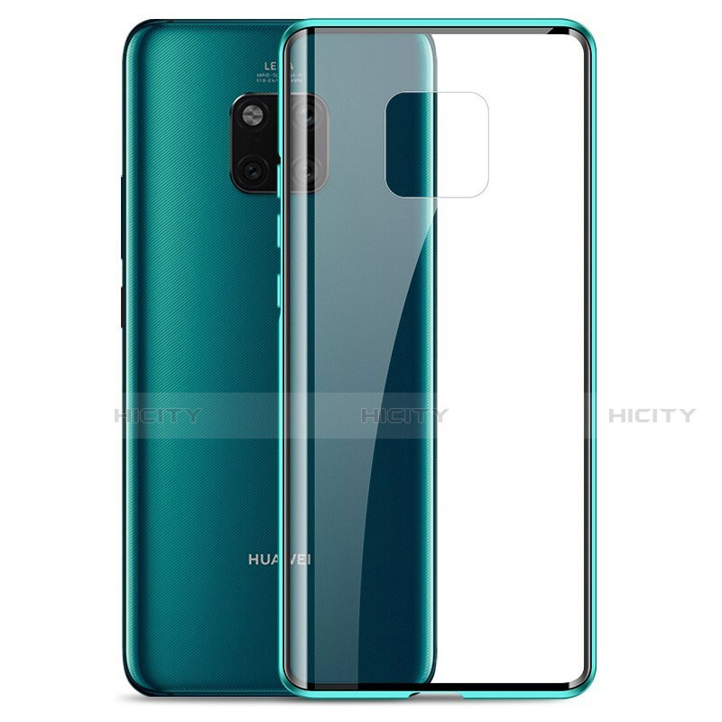 Custodia Lusso Alluminio Laterale Specchio 360 Gradi Cover T02 per Huawei Mate 20 Pro