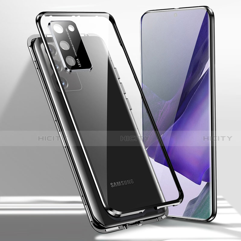 Custodia Lusso Alluminio Laterale Specchio 360 Gradi Cover T02 per Samsung Galaxy Note 20 5G