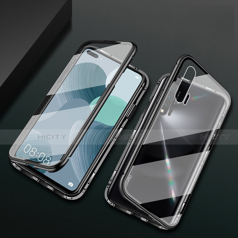 Custodia Lusso Alluminio Laterale Specchio 360 Gradi Cover T03 per Huawei Nova 6 5G