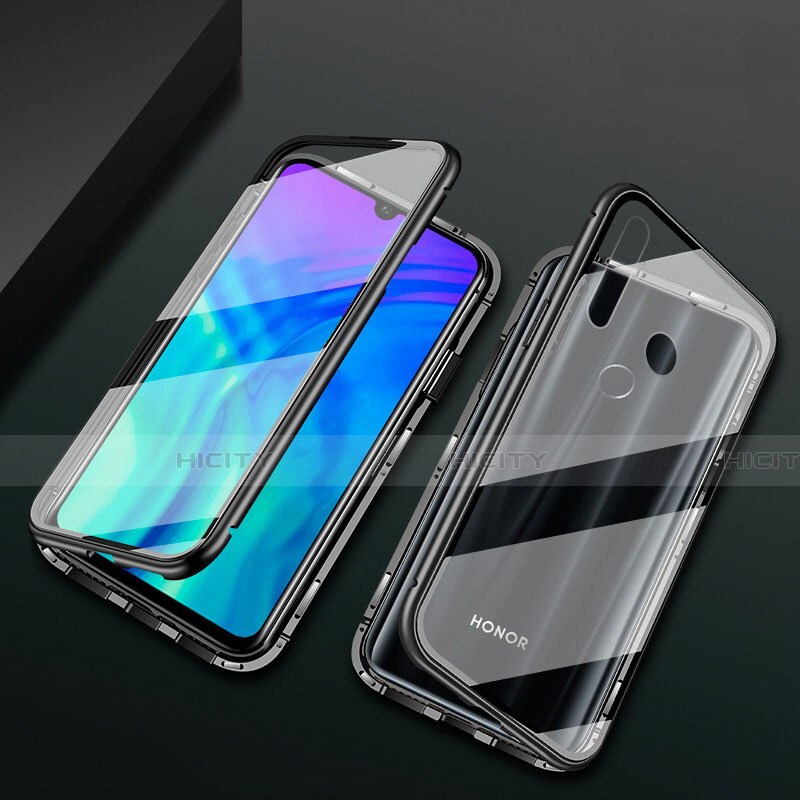 Custodia Lusso Alluminio Laterale Specchio 360 Gradi Cover T04 per Huawei Honor 20E