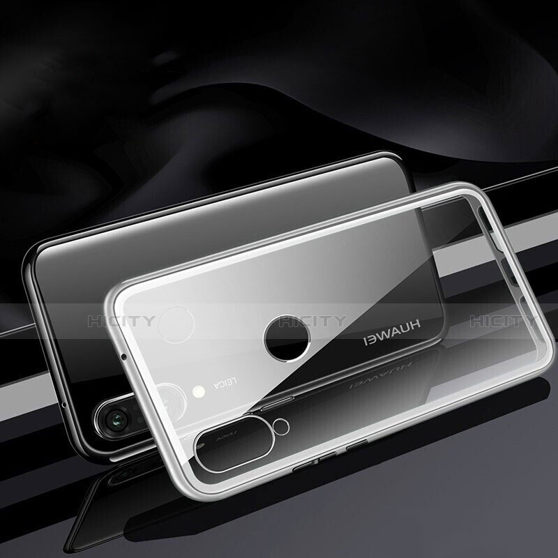 Custodia Lusso Alluminio Laterale Specchio 360 Gradi Cover T04 per Huawei Nova 4e